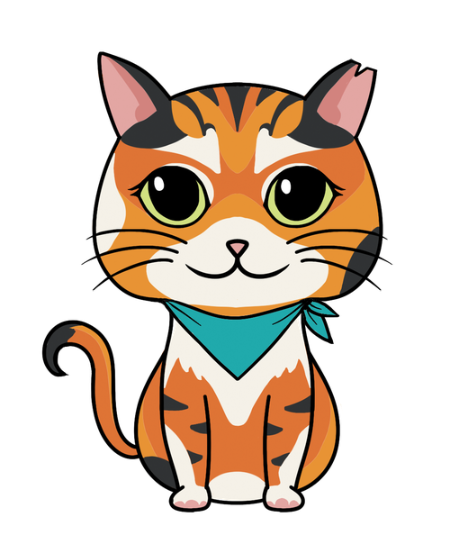 Milly the calico cat